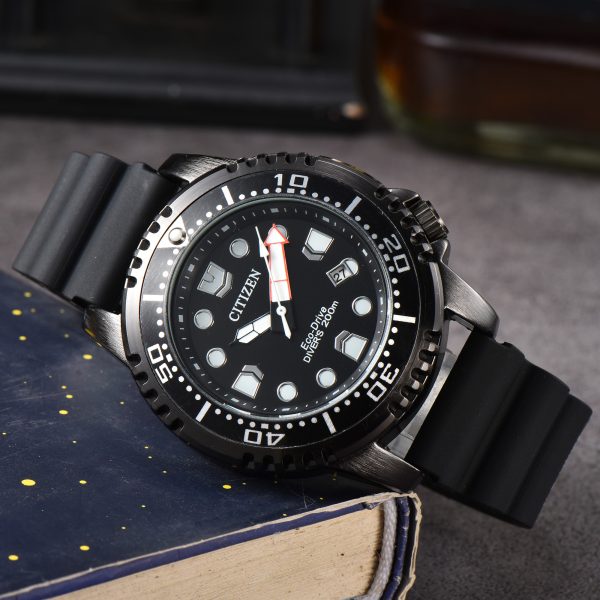 Citizen Promaster Dive 3-Pin Work Series Quartz Watch Rubber Belt watch C Promaster Dive - Image 13