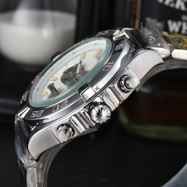 Breitling Chronomat Centennial Tourbillon Mechanical Steel Belt Tooth Ring Large Dial B Chronomat (2) - Image 3
