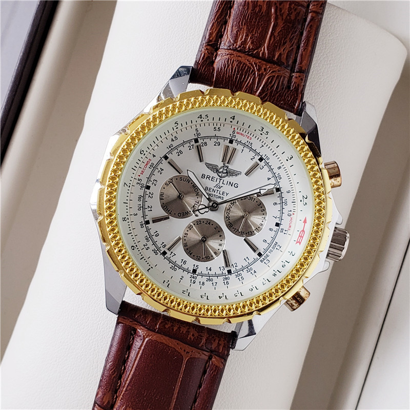 Breitling Navitimer B01 Chronograph Men's Casual Belt Six-Pin Mechanical Watch B Navitimer (1) - Image 3