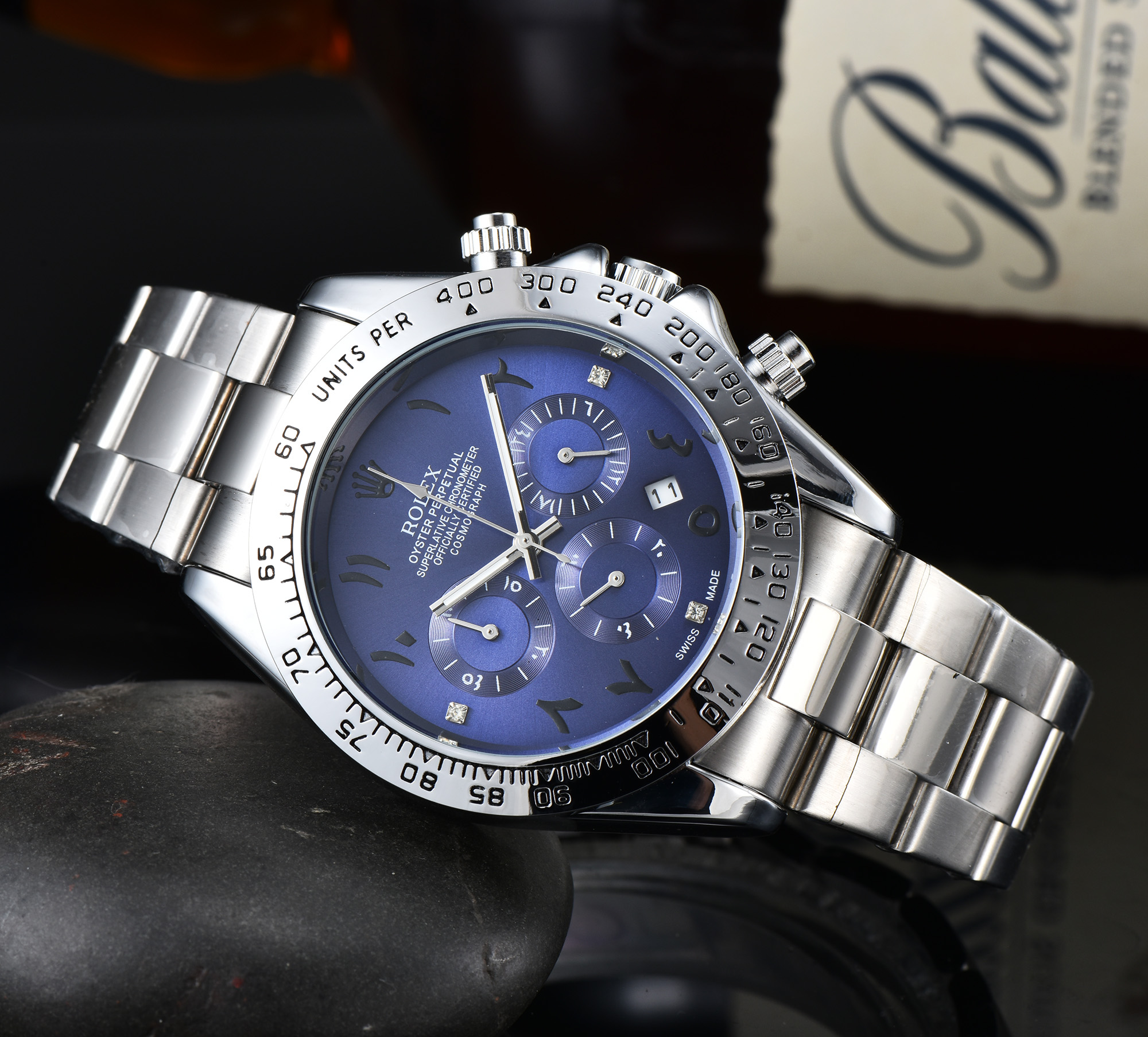 Rolex Oyster Perpetual Cosmograph Daytona Fashion Luxury Men's Watch R Daytona - Image 4