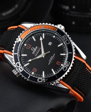 Omega Seamaster Planet Ocean 600M Men's Watch 3-pin Calendar Quartz Watch O SPO600