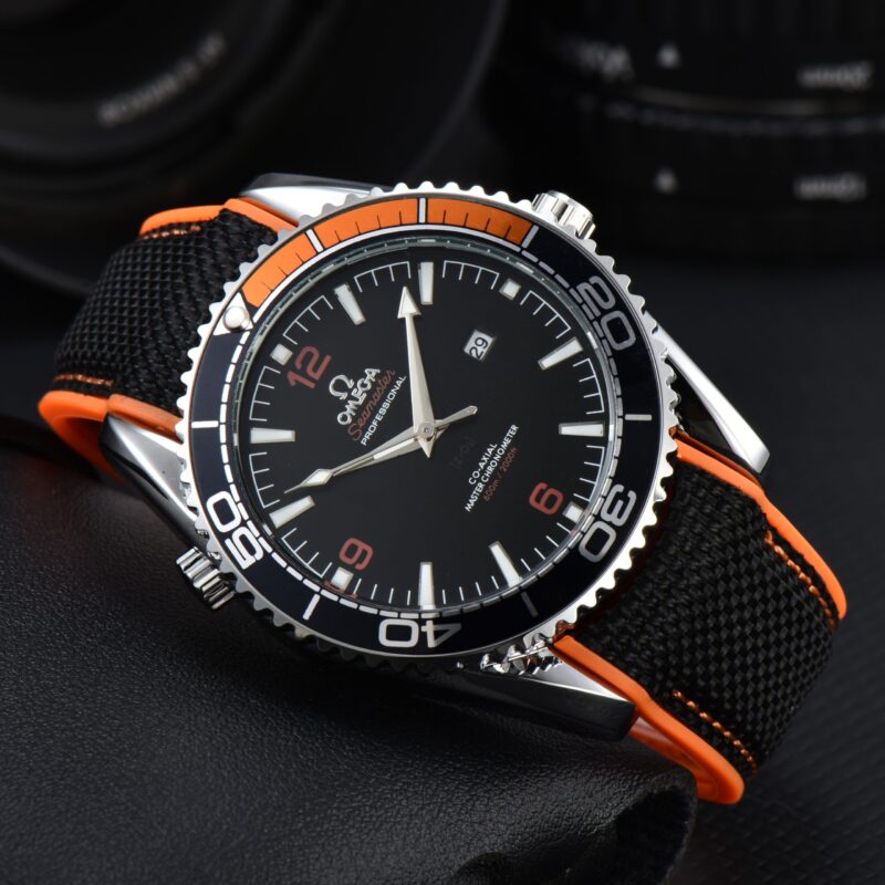 Omega Seamaster Planet Ocean 600M Men's Watch 3-pin Calendar Quartz Watch O SPO600
