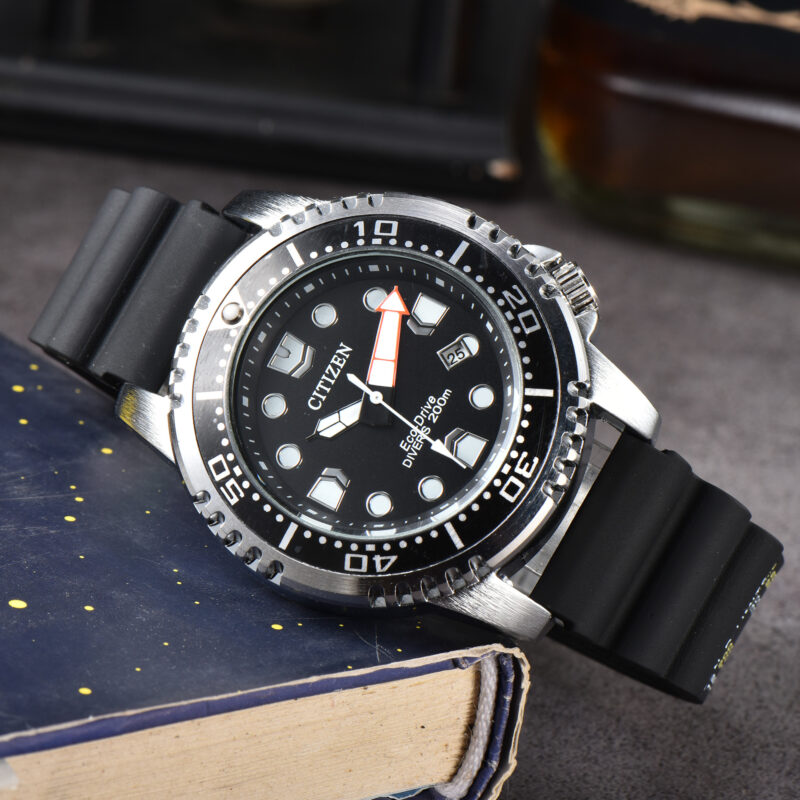 Citizen Promaster Dive 3-Pin Work Series Quartz Watch Rubber Belt watch C Promaster Dive
