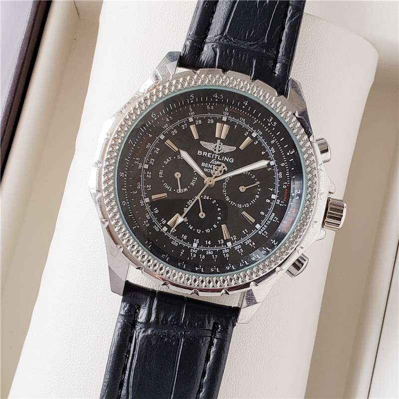 Breitling Navitimer B01 Chronograph Men's Casual Belt Six-Pin Mechanical Watch B Navitimer (1) - Image 4