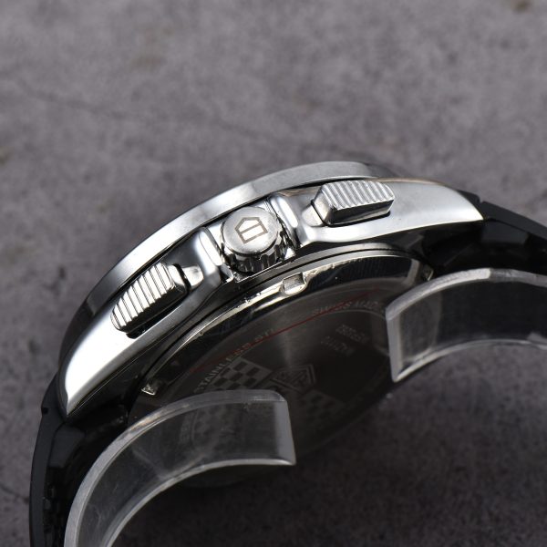 TAG Heuer Carrera Chronograph silicone tape watch casual fashion TH Carrera 1 - Image 9