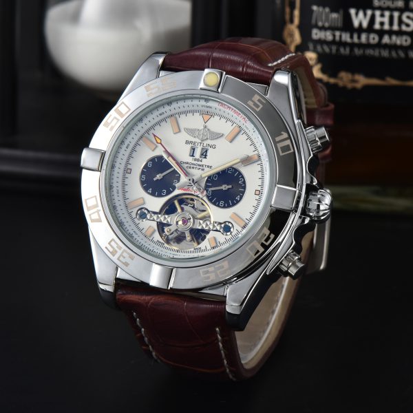 Breitling Chronomat Centennial Tourbillon Mechanical Steel Belt Tooth Ring Large Dial B Chronomat (2)