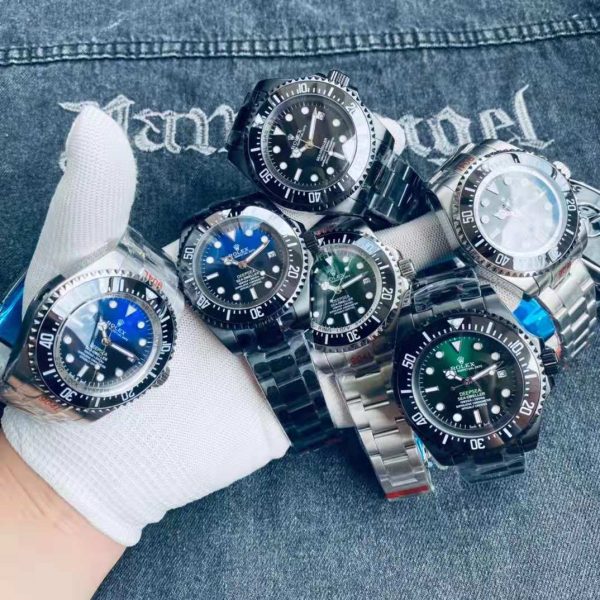Rolex Submariner Deepsea Ghost King Gradient Dial  Automatic Mechanical Watch R D-Blue - Image 9