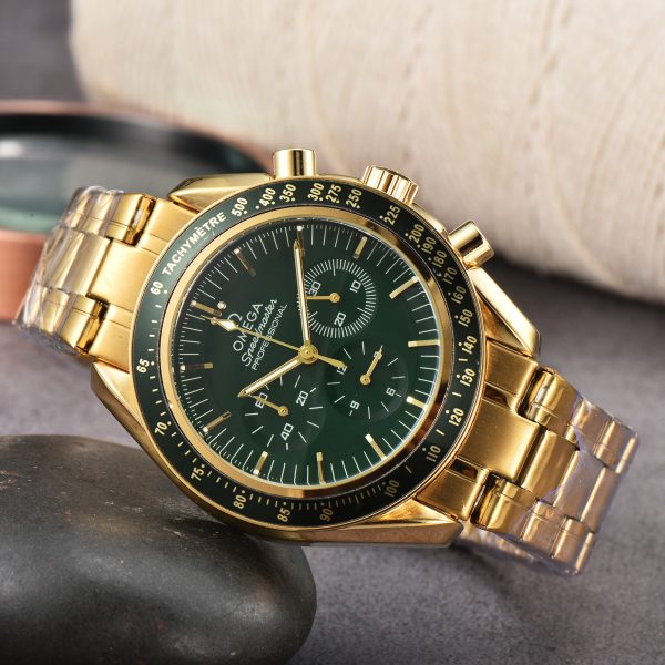 Omega Speedmaster Moonwatch Professional Men's Watch Quartz watch Steel Belt  O Speedmaster - Image 5