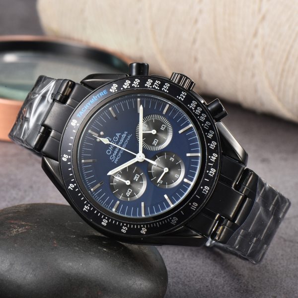 Omega Speedmaster Moonwatch Professional Men's Watch Quartz watch Steel Belt  O Speedmaster - Image 4