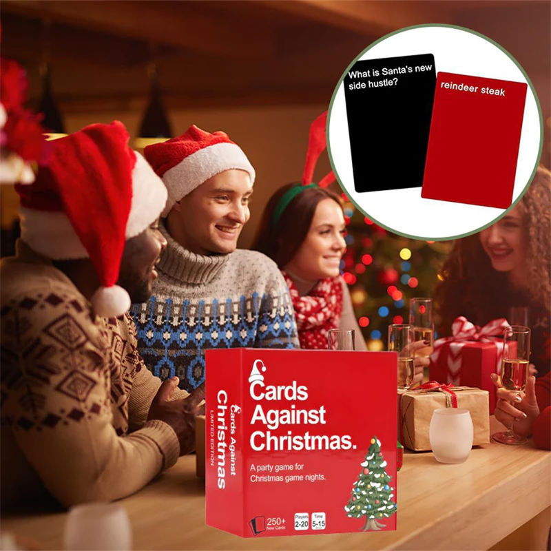 Cross-Border Cards against Christmas Anti-Christmas Card Expansion Set Board Game Card Game