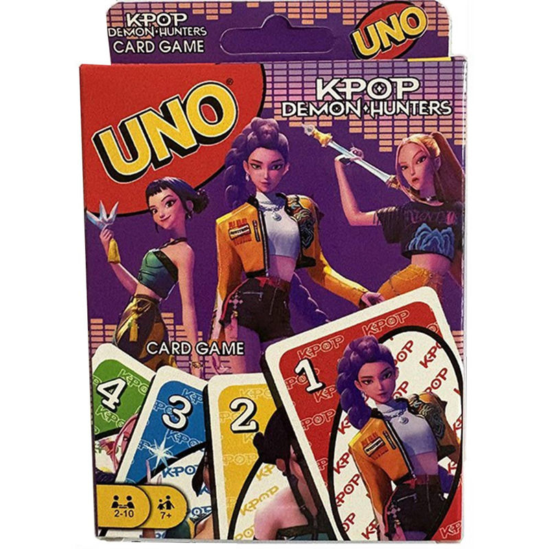 Uno KPop Hunters Card Game 7+ yo 2-10 Player Family Card Game UK