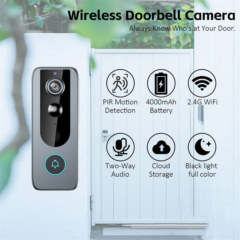 PurePeeki Wireless Video Doorbell - HD camera with night view, motion detection - Image 12