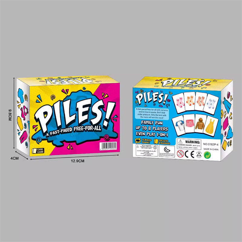 For Fast-paced Free-for-all Piles Card Games Family Kids Board Game Age 8+Party~ - Image 4