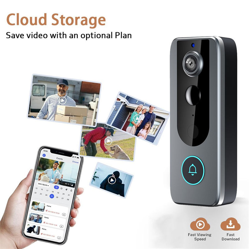 PurePeeki Wireless Video Doorbell - HD camera with night view, motion detection - Image 6