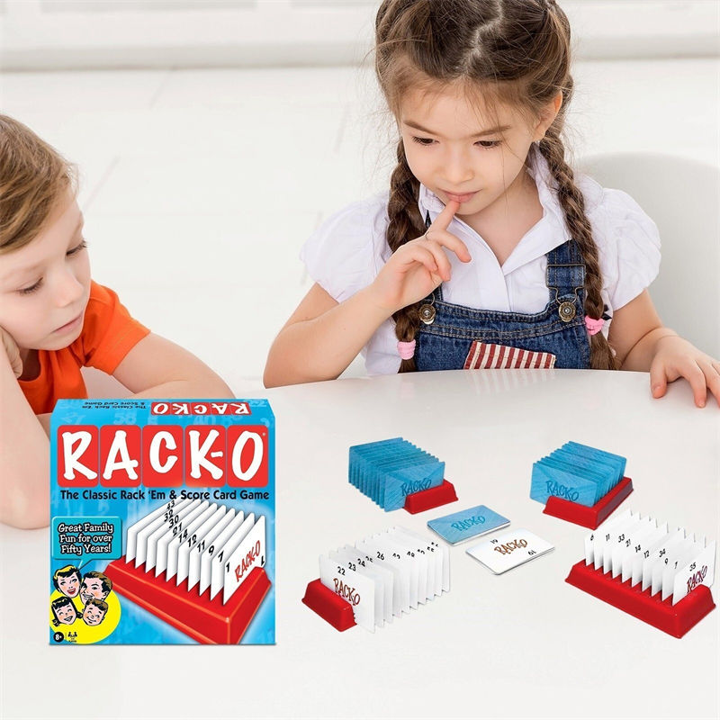 RACK-O Card Game - Family Game Night Kids 8+ & Adults - Retro Classic - Image 3