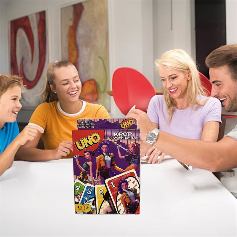 Uno KPop Hunters Card Game 7+ yo 2-10 Player Family Card Game UK - Image 3