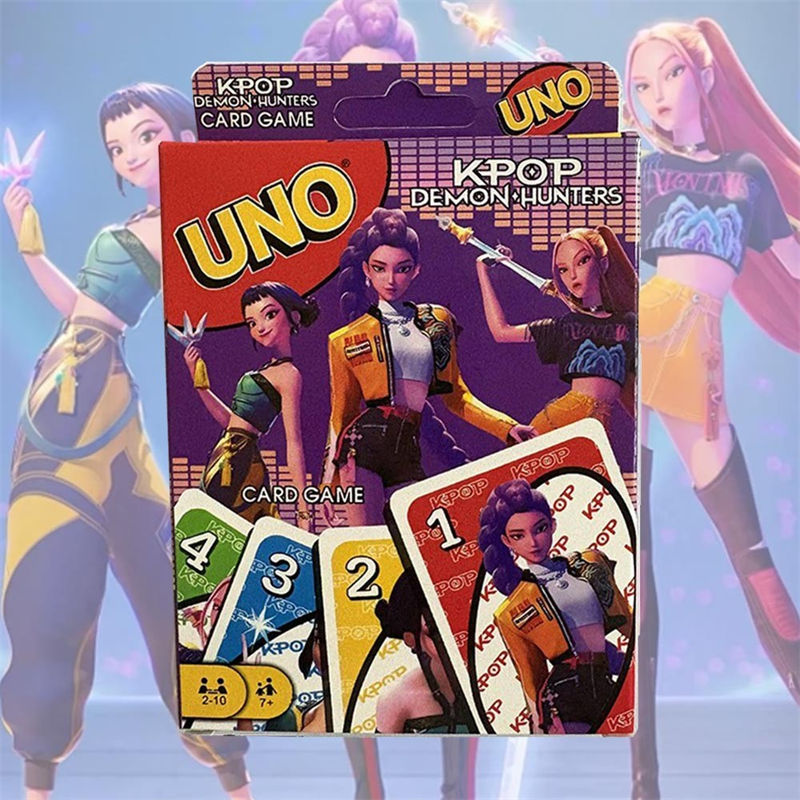 Uno KPop Hunters Card Game 7+ yo 2-10 Player Family Card Game UK - Image 4