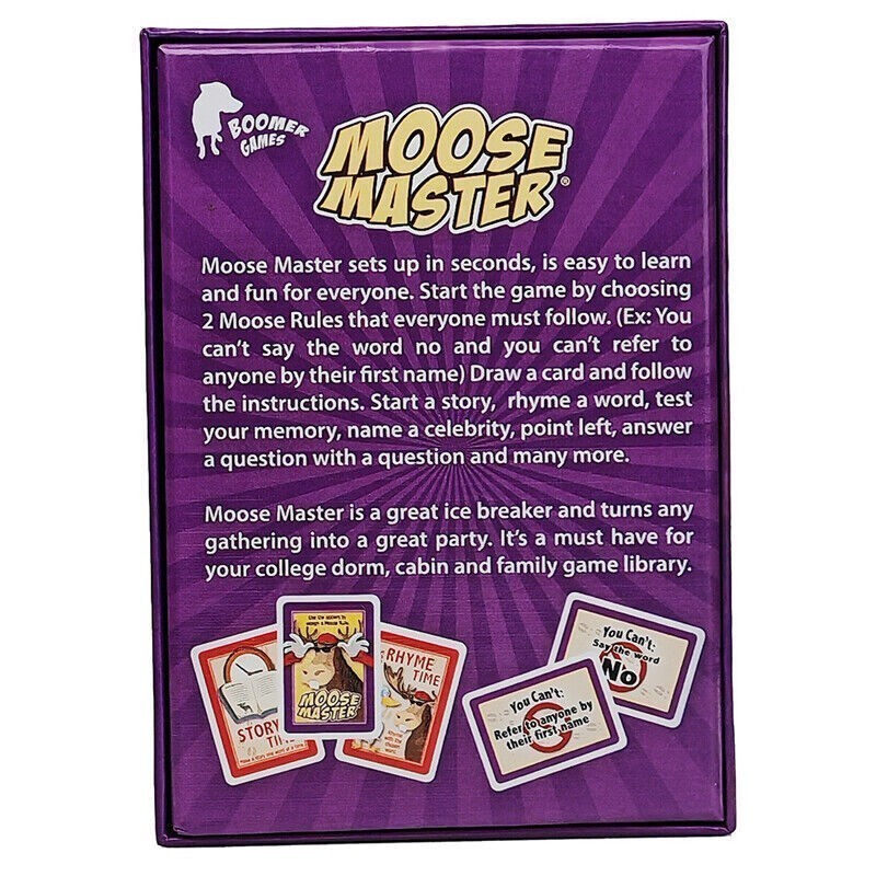 Moose Master Party Card Game New and sealed family party fun card game UK - Image 3