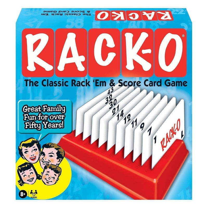 RACK-O Card Game - Family Game Night Kids 8+ & Adults - Retro Classic - Image 5