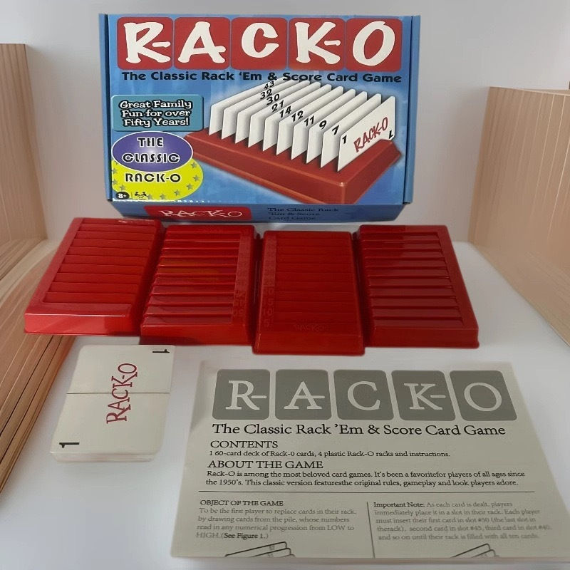 RACK-O Card Game - Family Game Night Kids 8+ & Adults - Retro Classic - Image 6