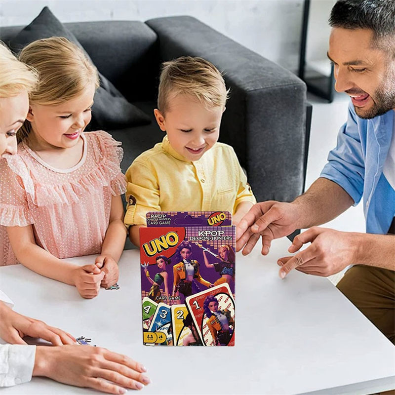 Uno KPop Hunters Card Game 7+ yo 2-10 Player Family Card Game UK - Image 6