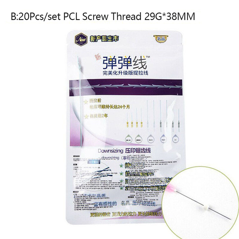 20Pcs/set Tornado Screw/Mono Thread Lifting Premium PDO 29G for Removing Wrin - Image 2