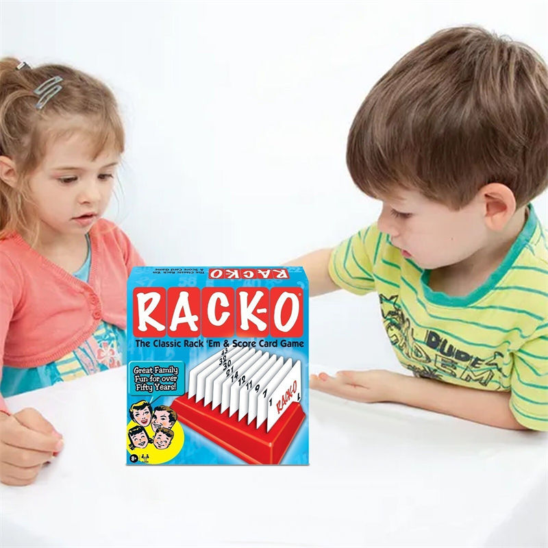 RACK-O Card Game - Family Game Night Kids 8+ & Adults - Retro Classic - Image 7