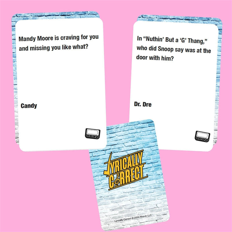 Lyrically Correct Revival Music Trivia Card Game Edition Finish Lyrics Challenge - Image 11