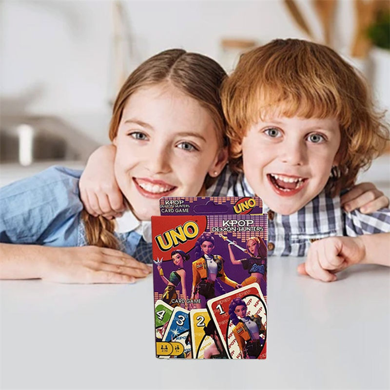 Uno KPop Hunters Card Game 7+ yo 2-10 Player Family Card Game UK - Image 9