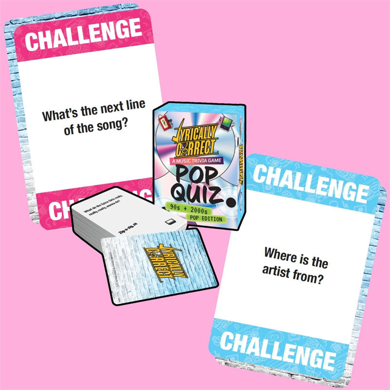 Lyrically Correct Revival Music Trivia Card Game Edition Finish Lyrics Challenge - Image 12